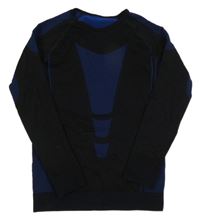 Černo-modré spodní funkční triko Crivit 