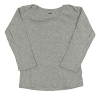 Šedé melírované triko H&M