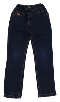 Tmavomodré skinny elastické rifle Ted Baker 