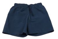 Tmavomodré plážové kraťasy 