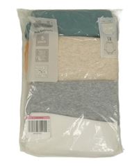 Nové - 5pack - Bílé + šedé + béžové + oranžové + zelené body Lily & Dan