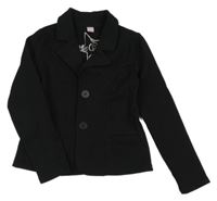 Černý teplákový kabátek Dopodopo