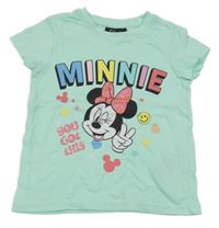 Světlemodré tričko s Minnie Disney