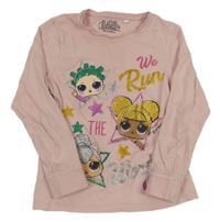 Světlerůžové pyžamové triko s L.O.L. SURPRISE! C&A