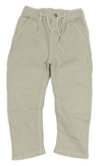 Světlešedé rifle ZARA