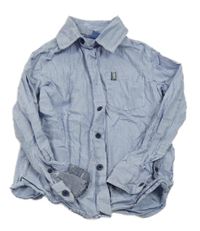 Modro-bílá pruhovaná košile dopodopo