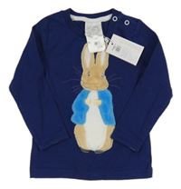 Nové - Tmavomodré triko s Peter Rabbit Blade&Rose