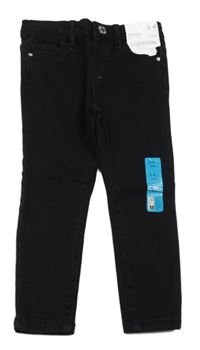 Nové - Černé skinny mid rise rifle Primark