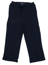 Tmavomodré tepláky H&M