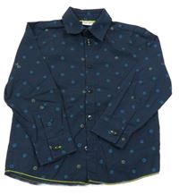 Tmavomodrá košile se smajlíky Stop+Go