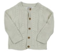 Světlebéžový propínací svetr F&F