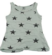Světlemodrý top s hvězdami H&M