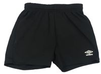 Černé sportovní kraťasy s logem Umbro
