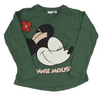 Zelené triko s Minnie Disney