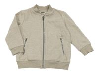 Béžová vzorovaná propínací mikina F&F