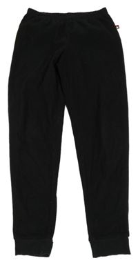 Černé fleecové tepláky C&A