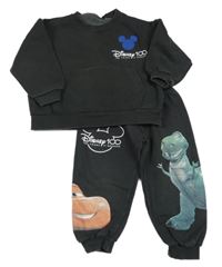 2 set - tmavošedá mikina s Cars + tepláky Zara
