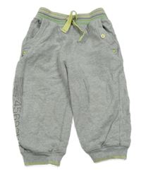 Šedé tepláky s pruhovaným lemem Cherokee