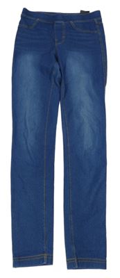 Modré džegíny H&M