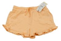 Nové - meruňkové kraťasy s volánky F&F