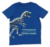 Tmavomodré tričko s dinem Lupilu