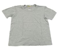 Světlešedé tričko s potiskem 