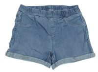 Světlemodré riflové teplákové kraťasy Denim Co.