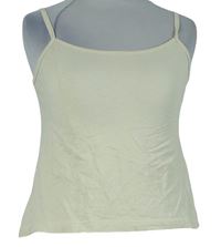 Dámský béžový crop top 