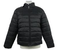 Nové - Dámská černá šusťáková zateplená bunda Primark 