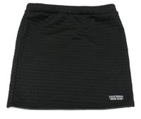 Černá kostkovaná sukně 