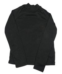 Černé funkční triko Decathlon