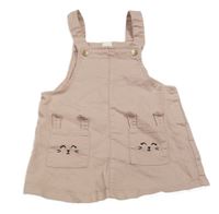 Růžové laclové šaty s čumáky H&M