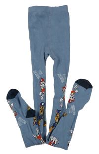 Modré punčocháče s Tlapkovou patrolou