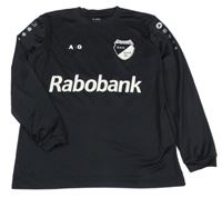 Černé sportovní funkční triko s číslem JAKO-O