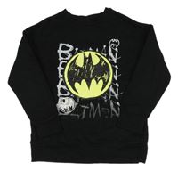 Černá mikina s potiskem - Batman dunnes