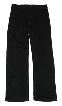 Černé slim fit rifle H&M