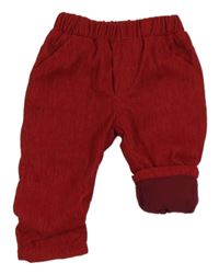 Rubínové podšité manšetsráky