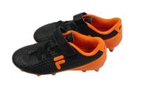 Černo-neonově oranžové kopačky Fila vel.29