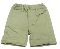 Béžové plátěné chino kraťasy Primark 