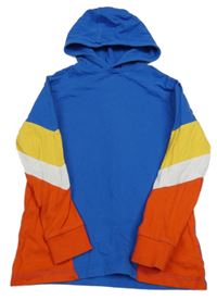 Modro-barevné triko s kapucí Next