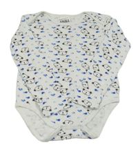 Bílé body s medvídky 