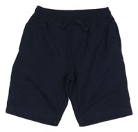 Tmavomodré teplákové kraťasy Y.F.K.