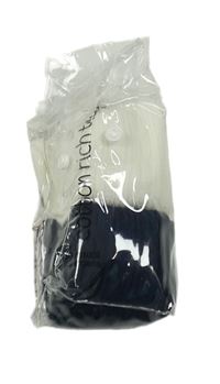 Nové - 2x - Vzorované žebrované punčocháče - tmavomodré, bílé St. Bernard