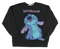 Černá mikina se Stitchem H&M