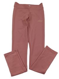 Starorůžové sportovní legíny s nápisem name it.