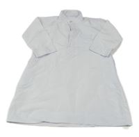 Bílé košilové šaty s výšivkou 