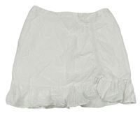 Bílá sukně s madeirou Primark