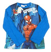 Modré triko Spiderman Marvel