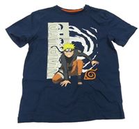 Tmavomodré tričko s Naruto