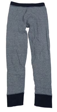 Tmavomodré melírované spodní kalhoty C&A